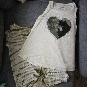 Tank & shirt combo